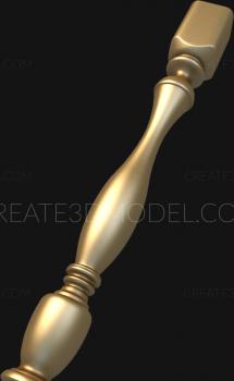 Balusters (BL_0015) 3D model for CNC machine